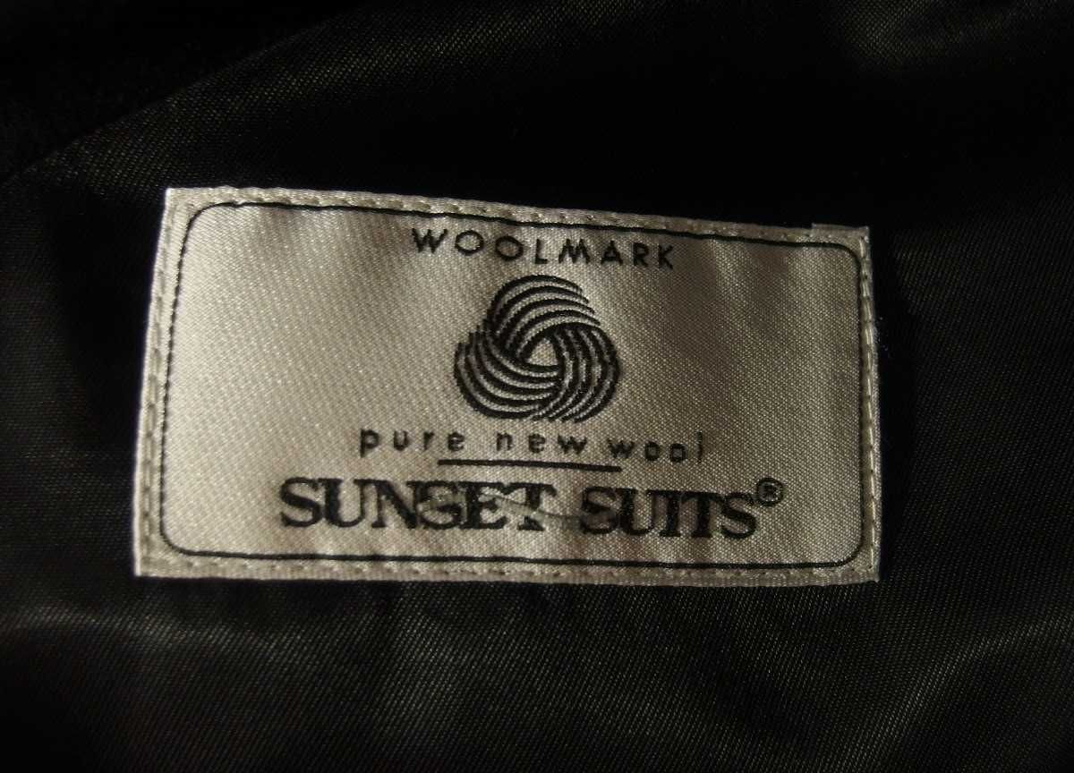 Smoking męski - marynarka, spodnie, pas - Sunset Suits - wyprany!