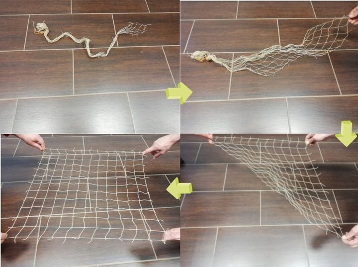 Zestaw Siatka Na Balkon Dla Kota Gołębie 4x2m, Oczko 50mm Bez Wierceni