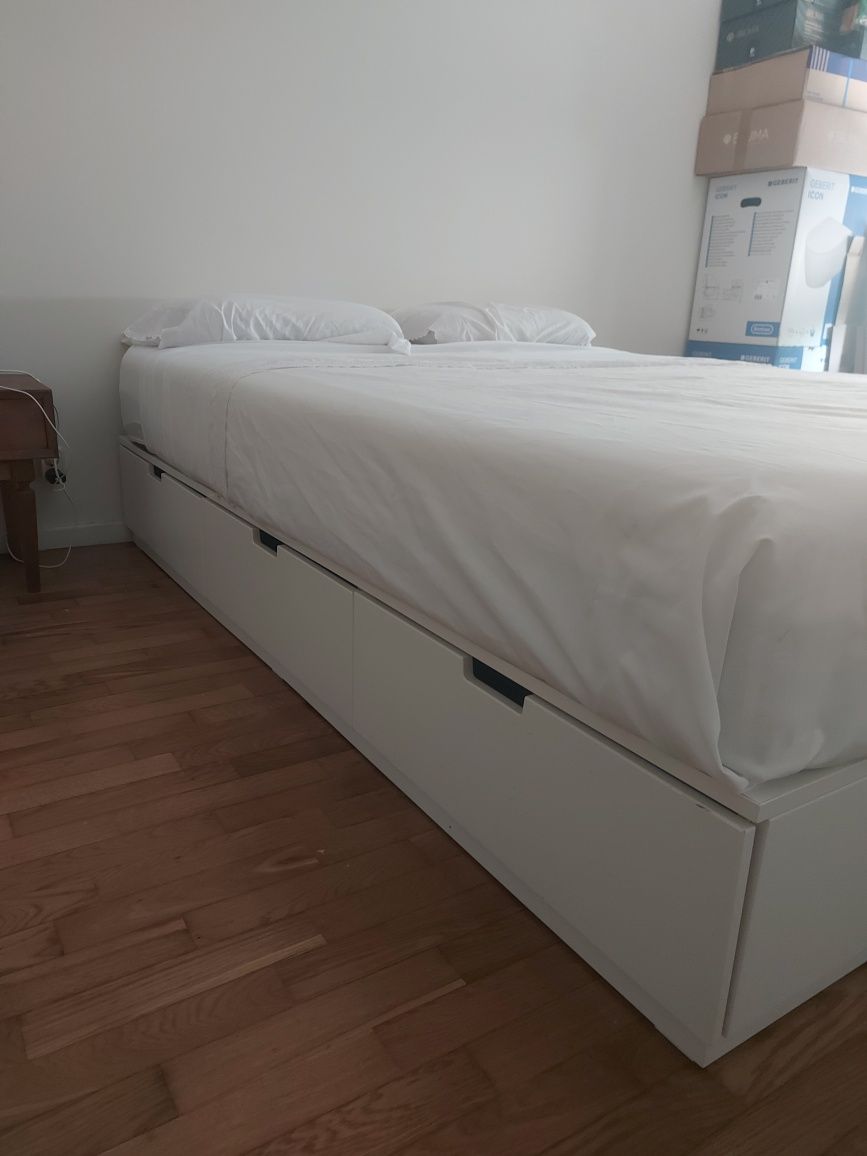 Cama Nordli - IKEA (1,60m x2m)