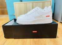 oryginale Nike Air Force 1 Low Supreme White 43