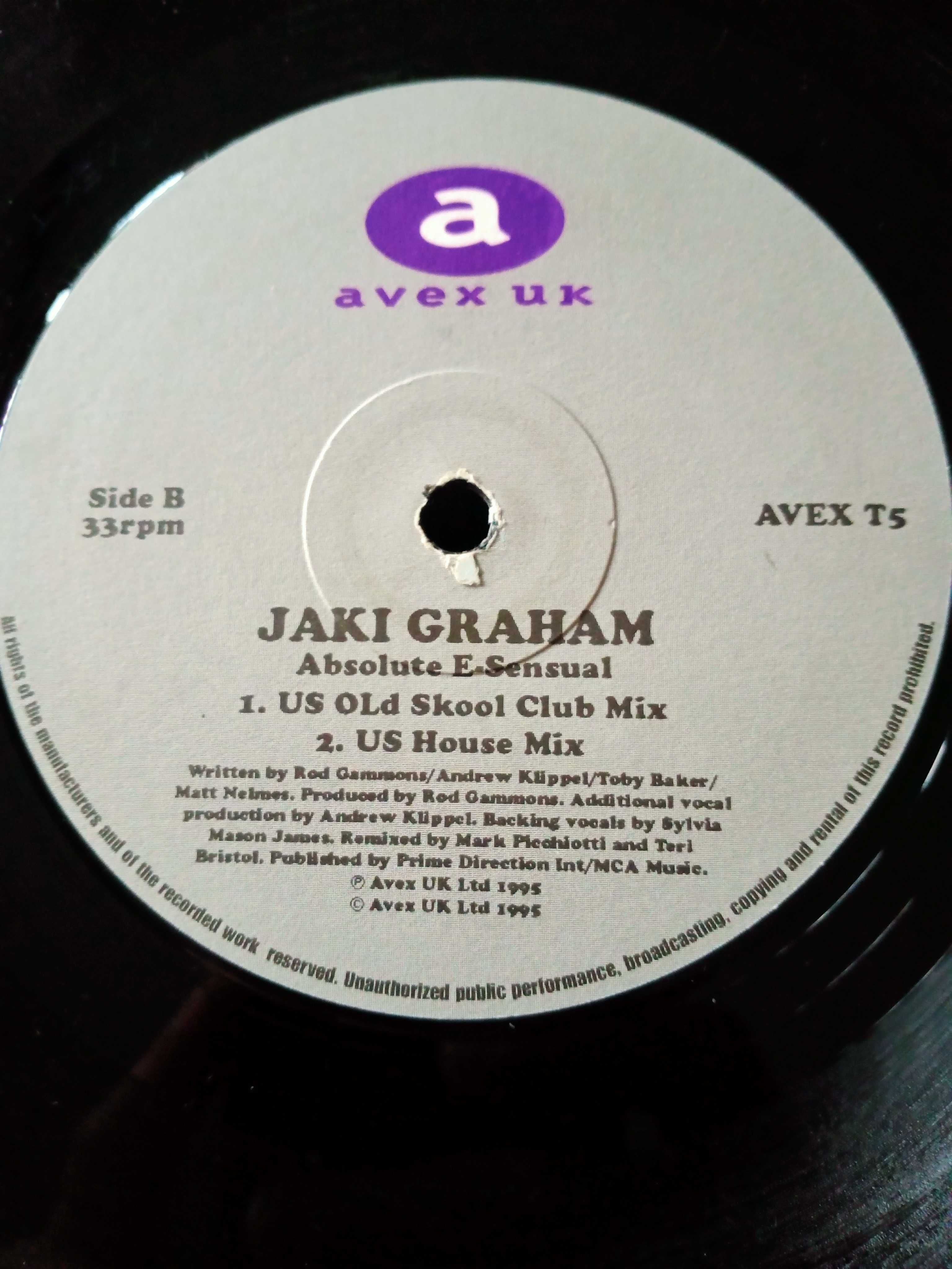 2 szt Elektrionic : Jaki Graham – Absolute E-Sensual , Dziękuję Poland