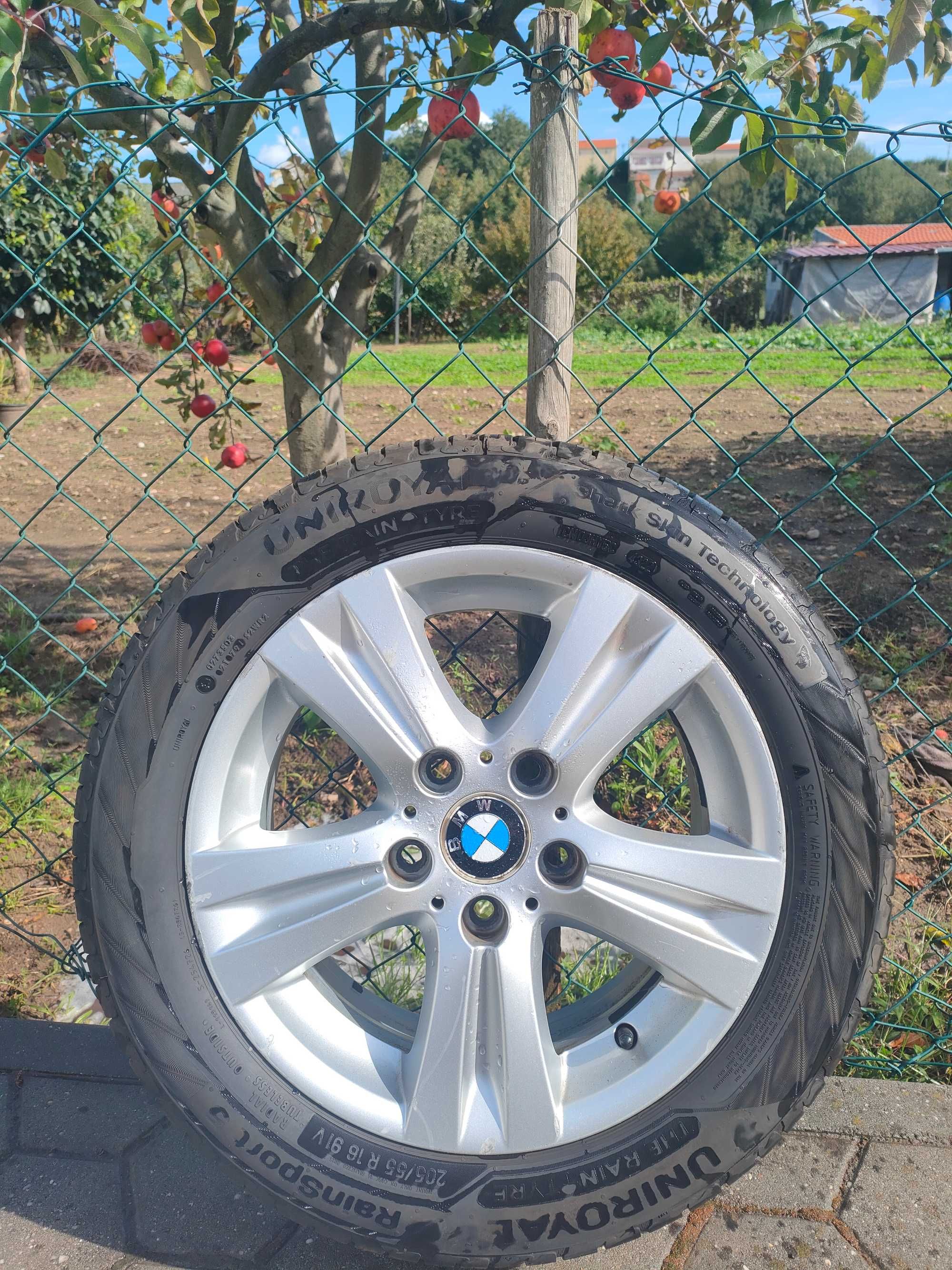 Jantes 16 BMW + pneus seminovos