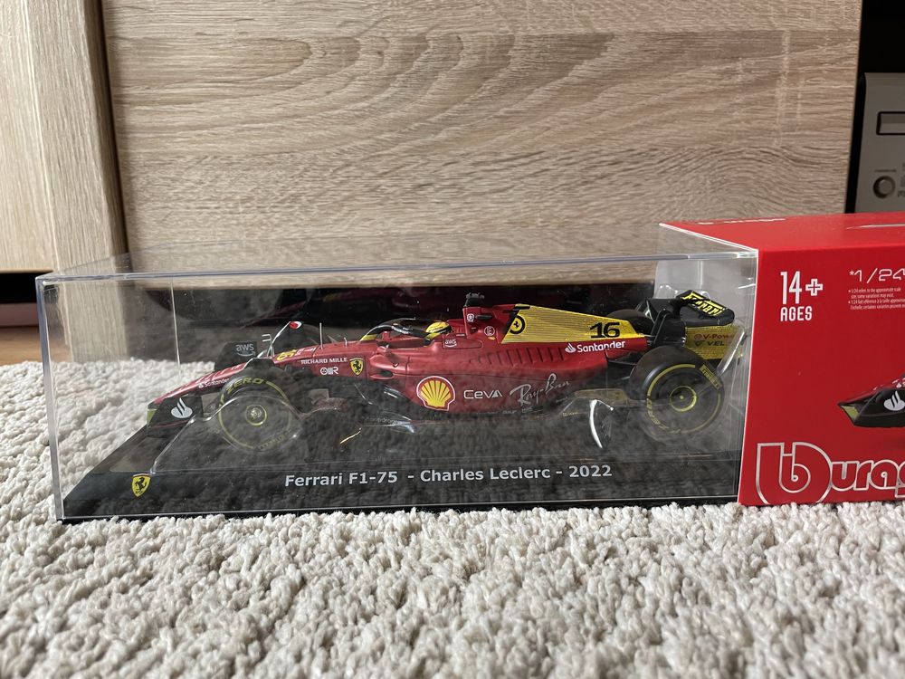 Bburago 1:24 F1 Ferrari SF-75 Charles Leclerc 16