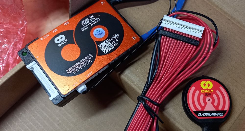 BMS SMART DALY li-ion 13S 48V 60A плати захисту