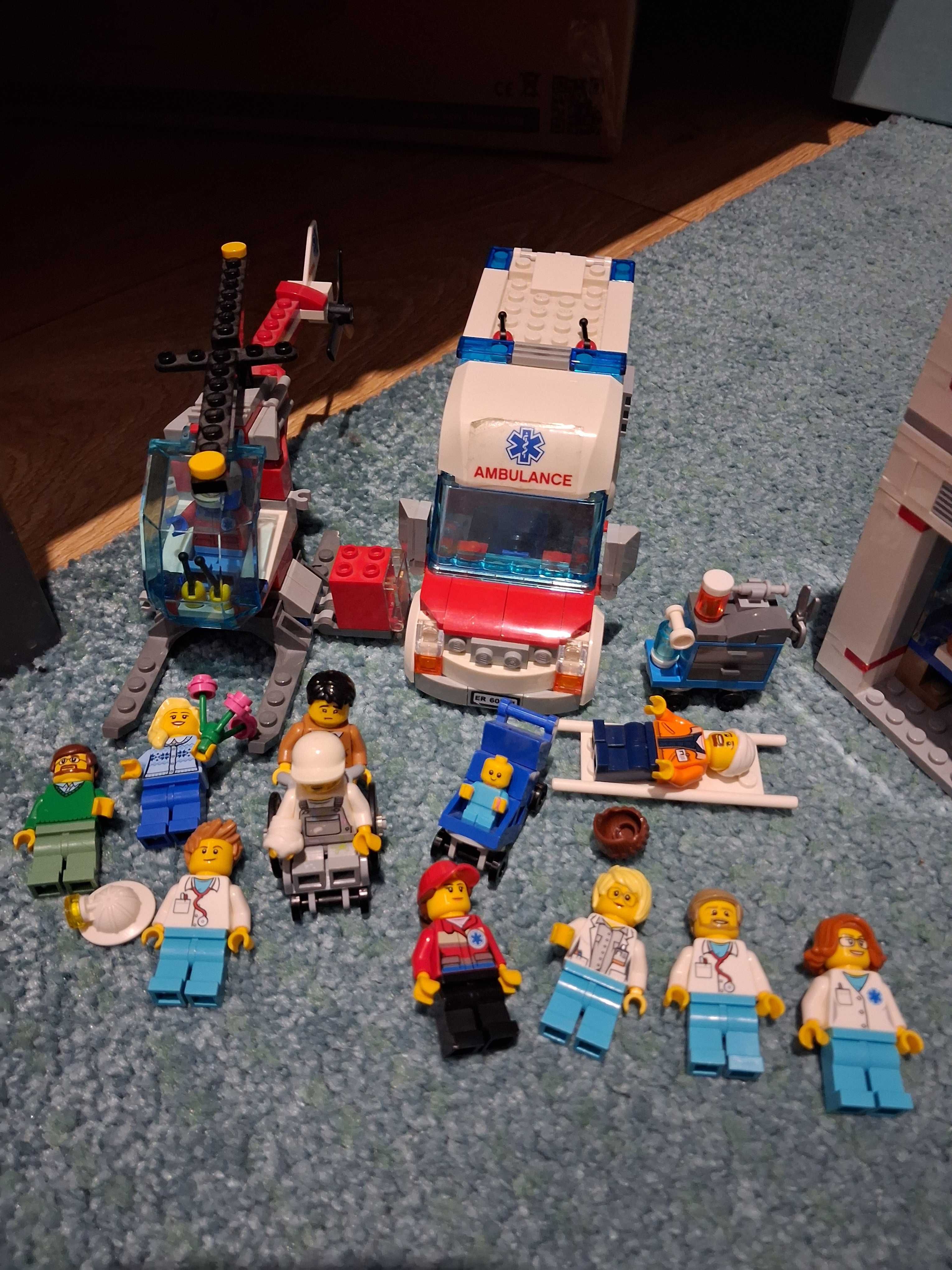 Zestaw Lego City szpital 60204