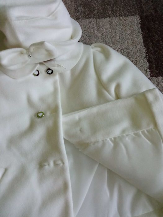 komplet niemowlęcy dla dziewczynki 4 części roz. 74