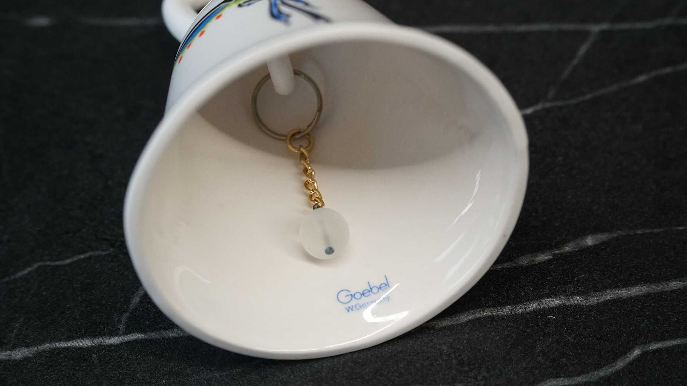 Goebel dzwonek kolekcjonerski porcelanowy vintage bell