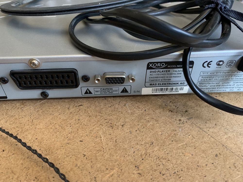 DVD/CD Player HSD3100