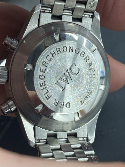 IWC Schaffhausen  * chronoflieger * po serwisie * gw 12m * bransoleta