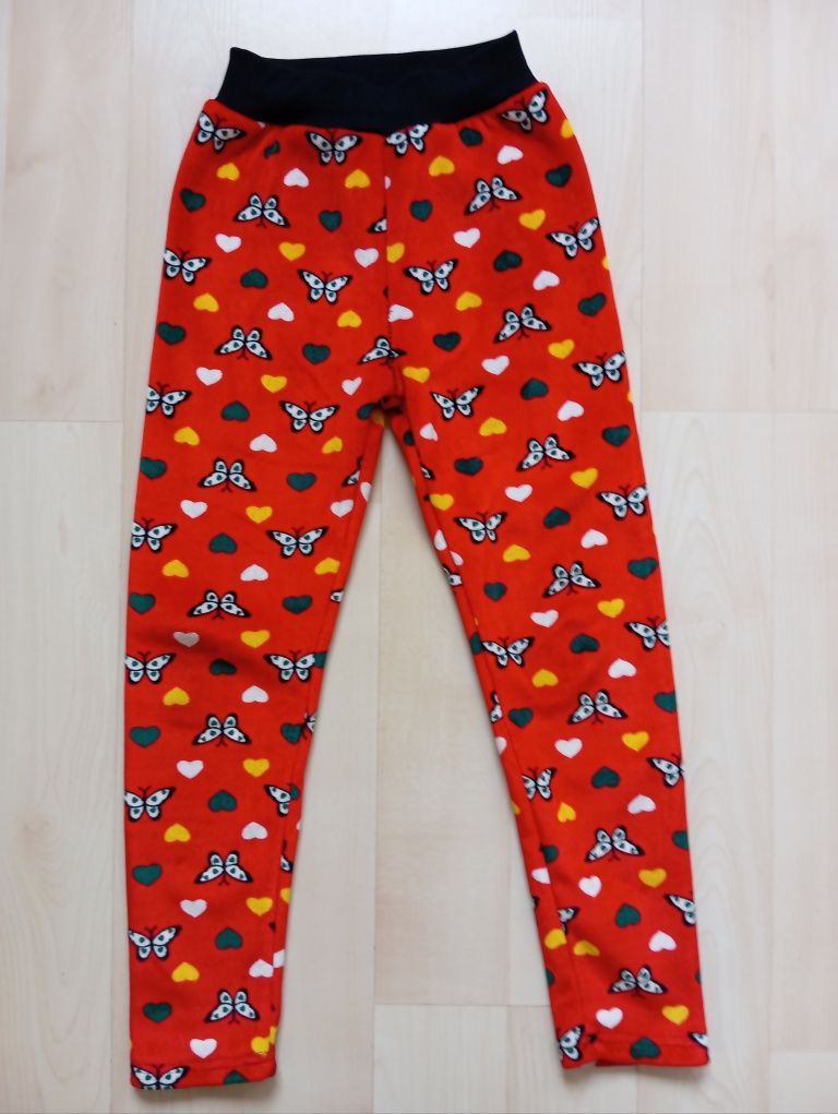 Legginsy ocieplane.