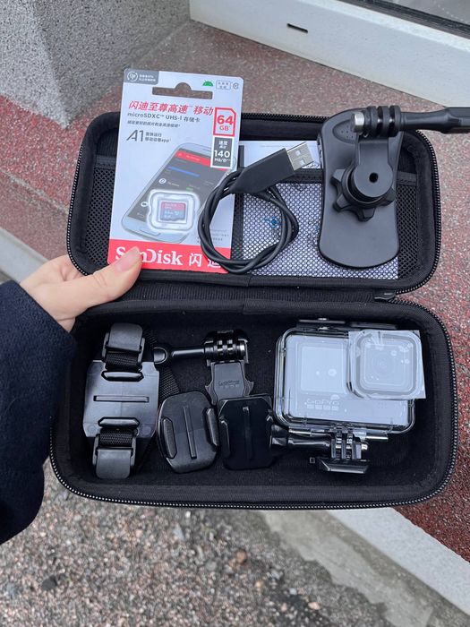 GoPro 9 Black / 64 гб флешка / аквабокс і тд (гопро)