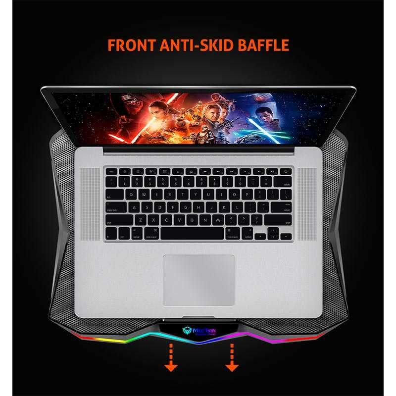 Кулер для ноутбука MEETION CP4040 Gaming Cooling Pad |9-17"|