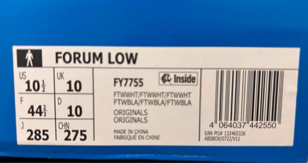 Sapatilha Adidas forum low - 44