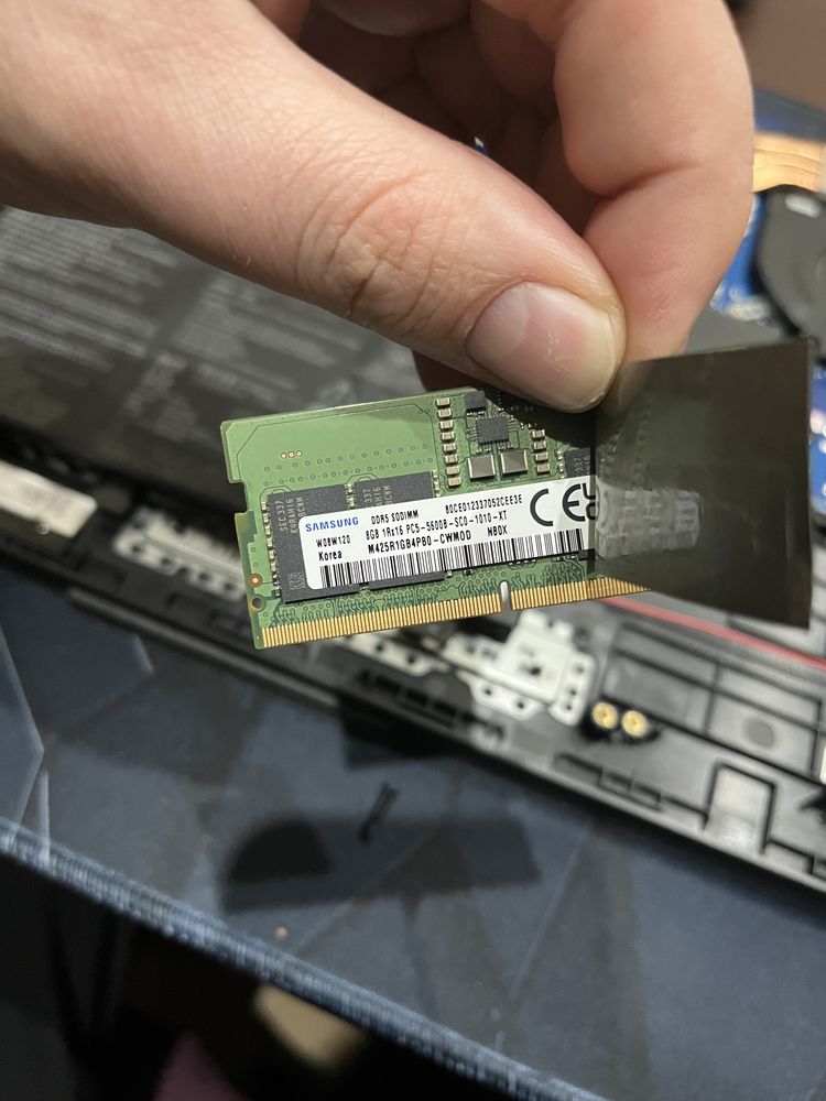 DDR5 Sodimm 8GB 5600Мгц ОЗУ Samsung з радіатором