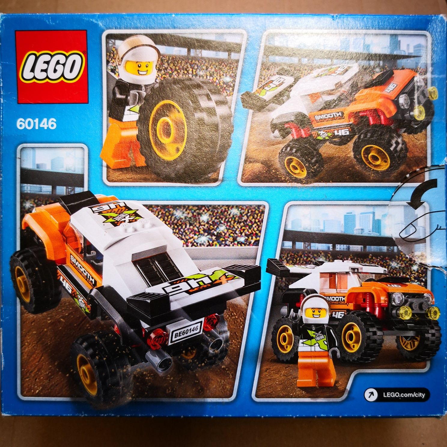Lego City 60146 Kaskaderska terenówka * zestaw kompletny w 100%