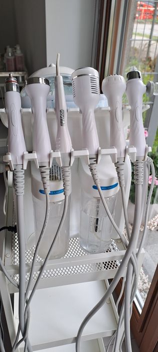 Kombajn  kosmetyczny - Oczyszczanie wodorowe 7w1 - Maska LED