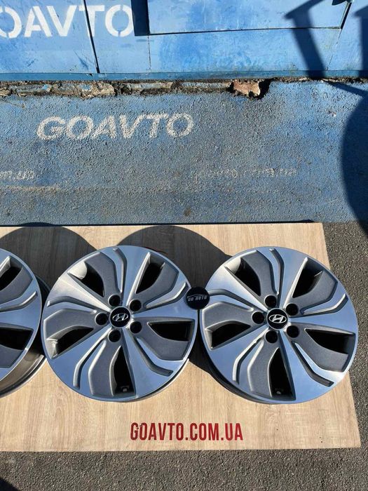 Goauto Hynday диски 5/114,3 r17 et46 7j dia67,1 як нові з проточкою