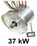 Silnik elektryczny BLDC 37kW do łodzi pontonu motorówki jachtu