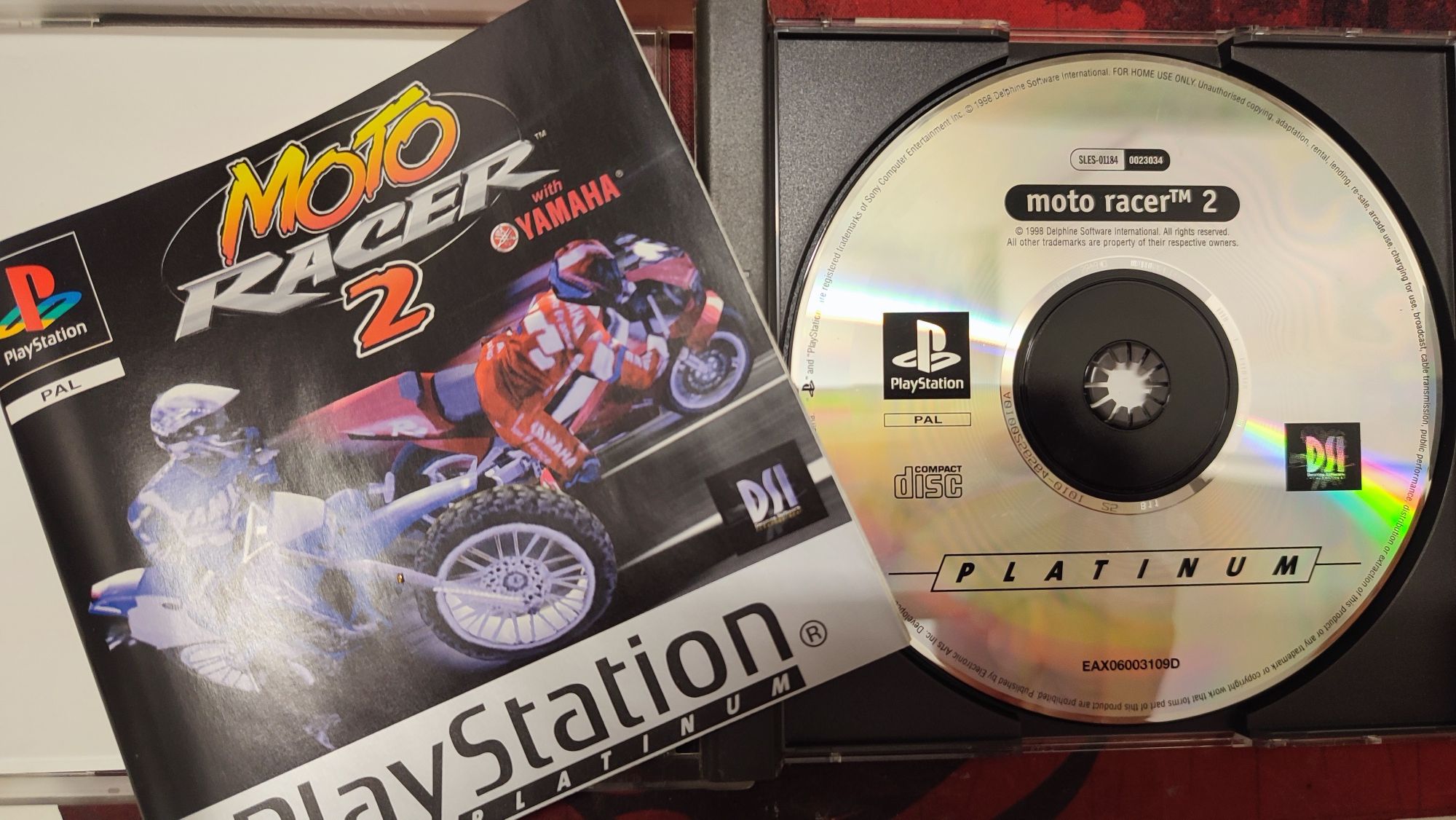 Moto Racer 2, psx, PSOne, PlayStation