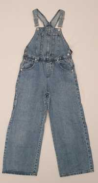 Dziewczęce ogrodniczki jeansowe ZARA, rozmiar 164