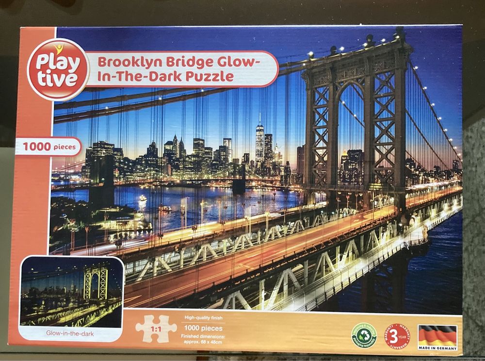 Puzzle Brooklyn Bridge 1000 peças