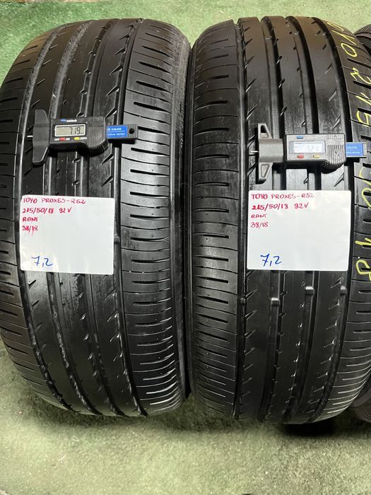 4x 215/50R18 92V TOYO PROXES-R52 opona letnia DEMO 7,2mm