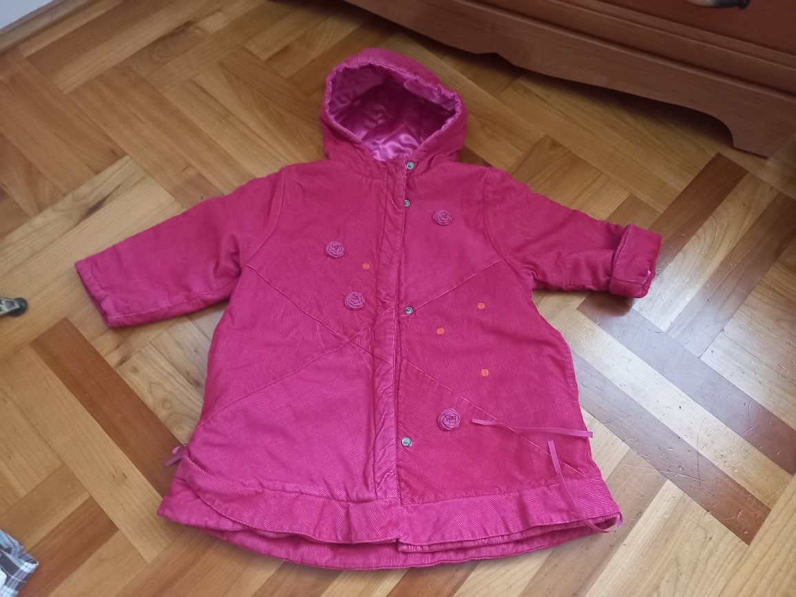 Paka ubrań 86 12-18m-cy dziewczynka jesień-zima 27szt. 1