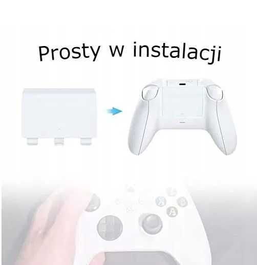 Xbox Series S/X - klapka koszyk drzwiczki do baterii. Nowa, biała