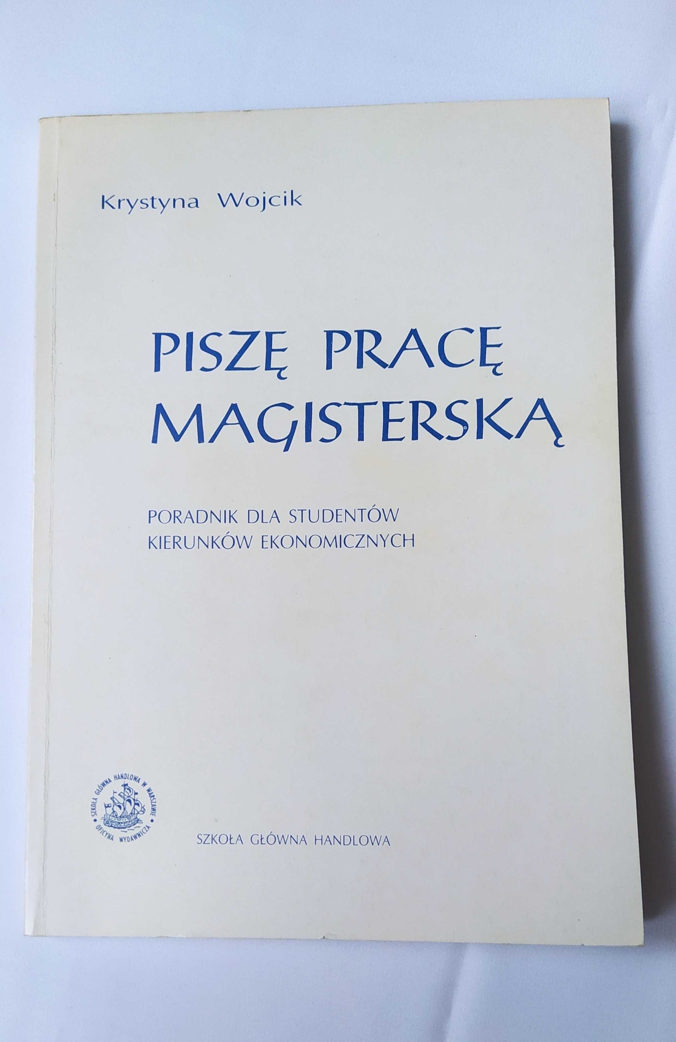 Piszę pracę magisterską – Krystyna Wójcik