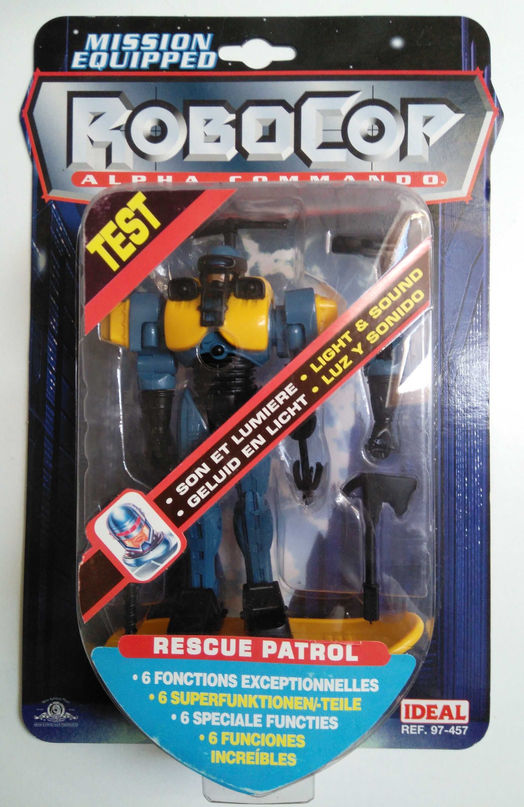 Robocop. Brinquedo novo e embalado.