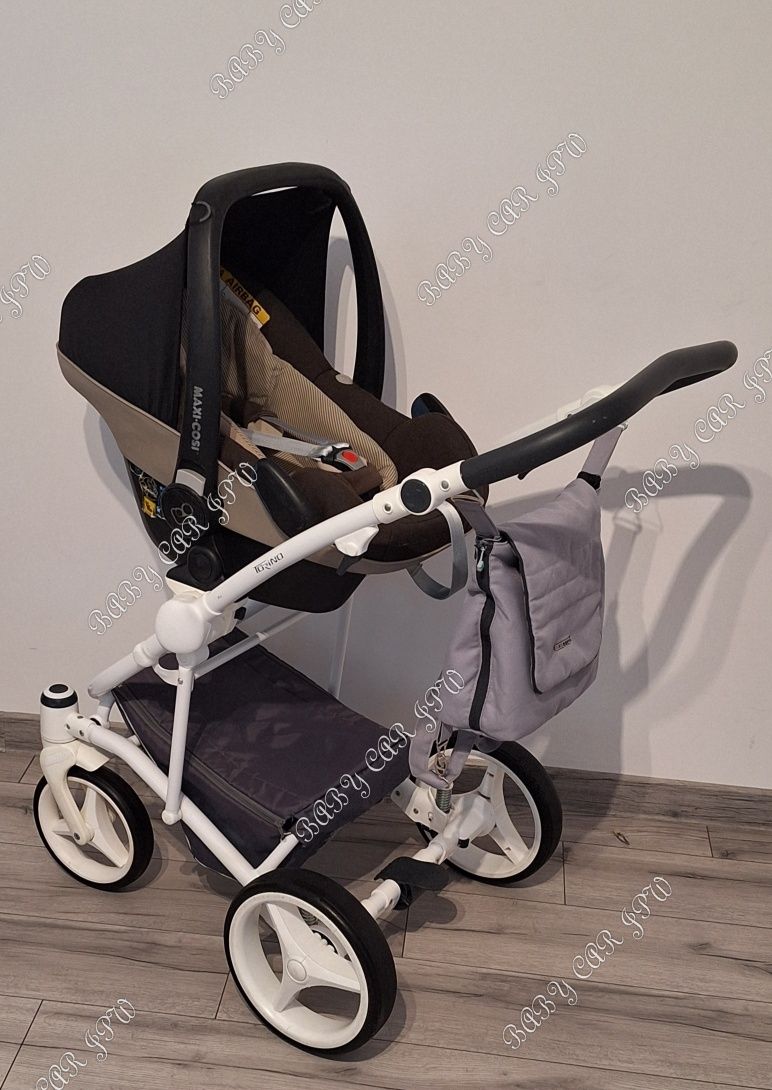 Wózek 1w1/2w1/3w1 BEBETTO Torino Si