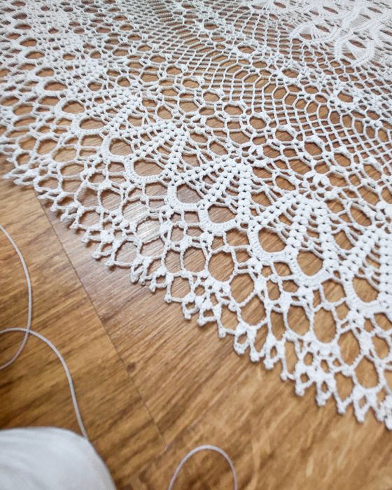 Скатертина гачком скатерть салфетка серветка