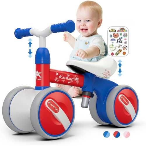 Rowerek Biegowy 4-kołowy Afranti dla Malucha 1-3 lata Prezent Rower