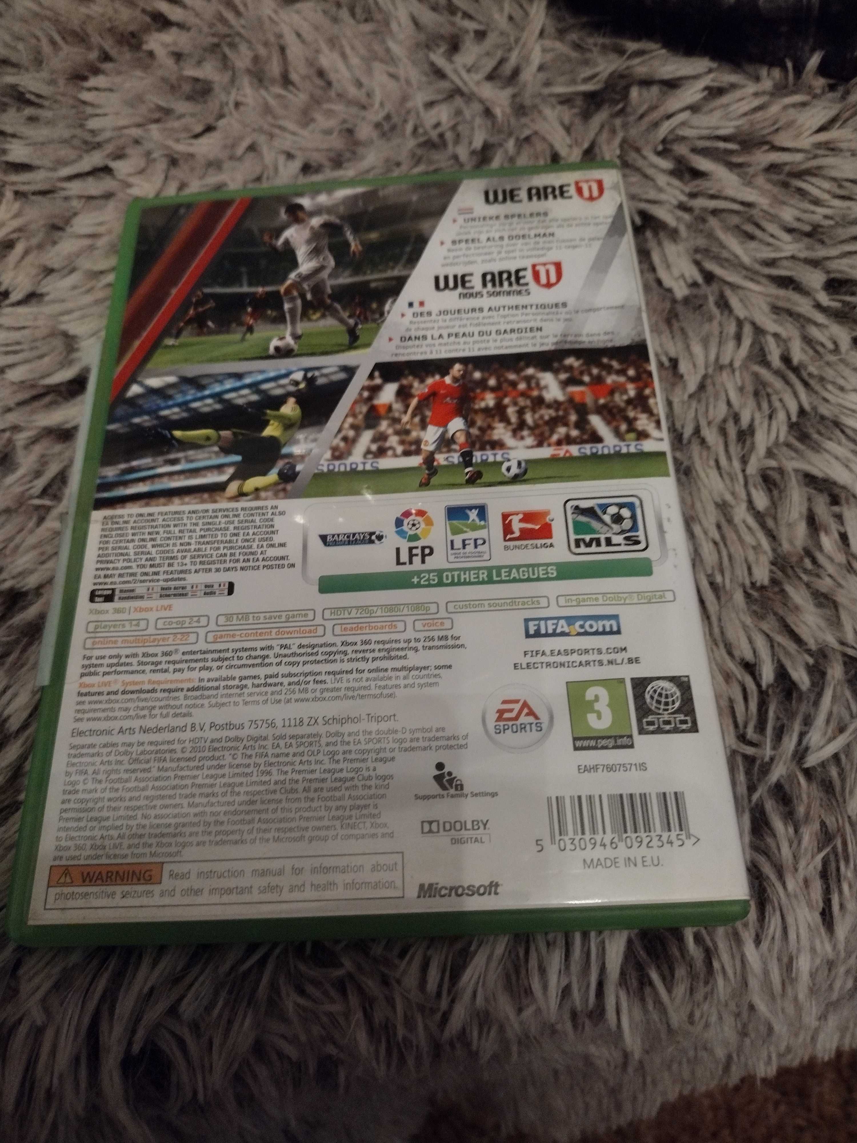 Gra na Xbox 360 FIFA 11