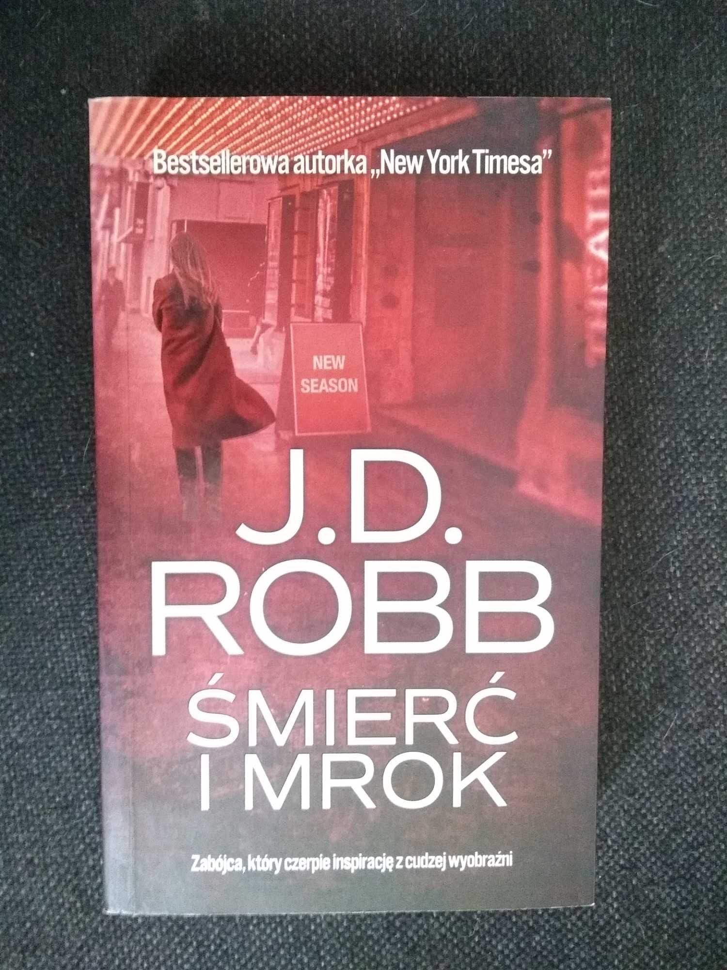 Dobra książka - Śmierć i mrok J.D. Robb (jak nowa)(P72)