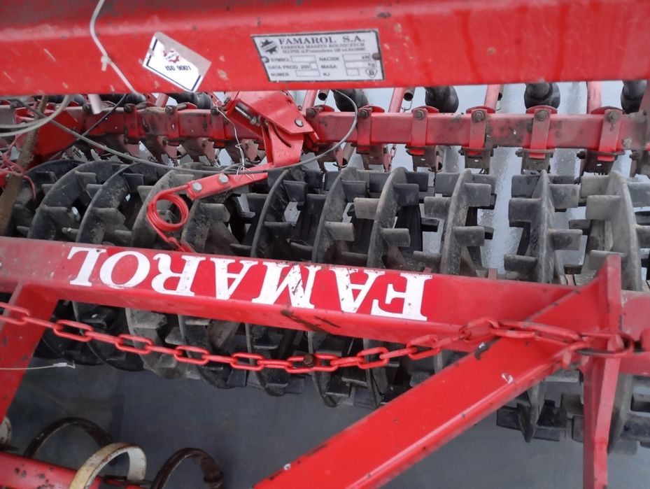 Agregat uprawo siewny Unia Famarol 3m nabudowany nie agro Masz Poznani