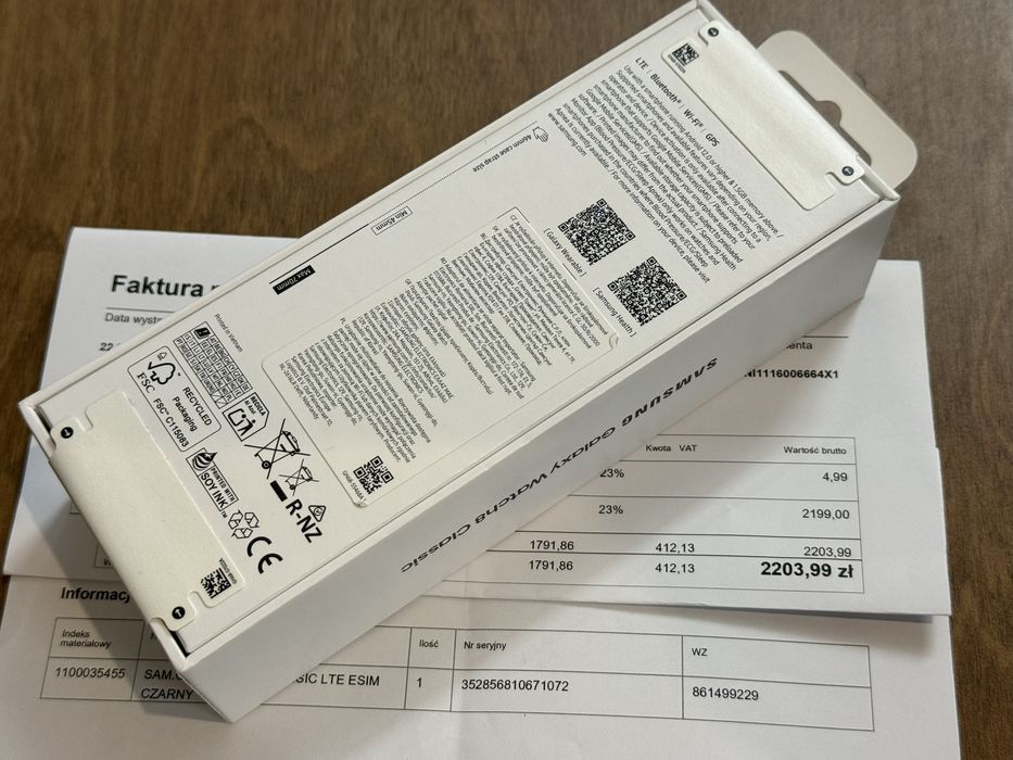Samsung Watch 8 Classic LTE Nowy Gwarancja Mozliwa wysyłka pobraniowa