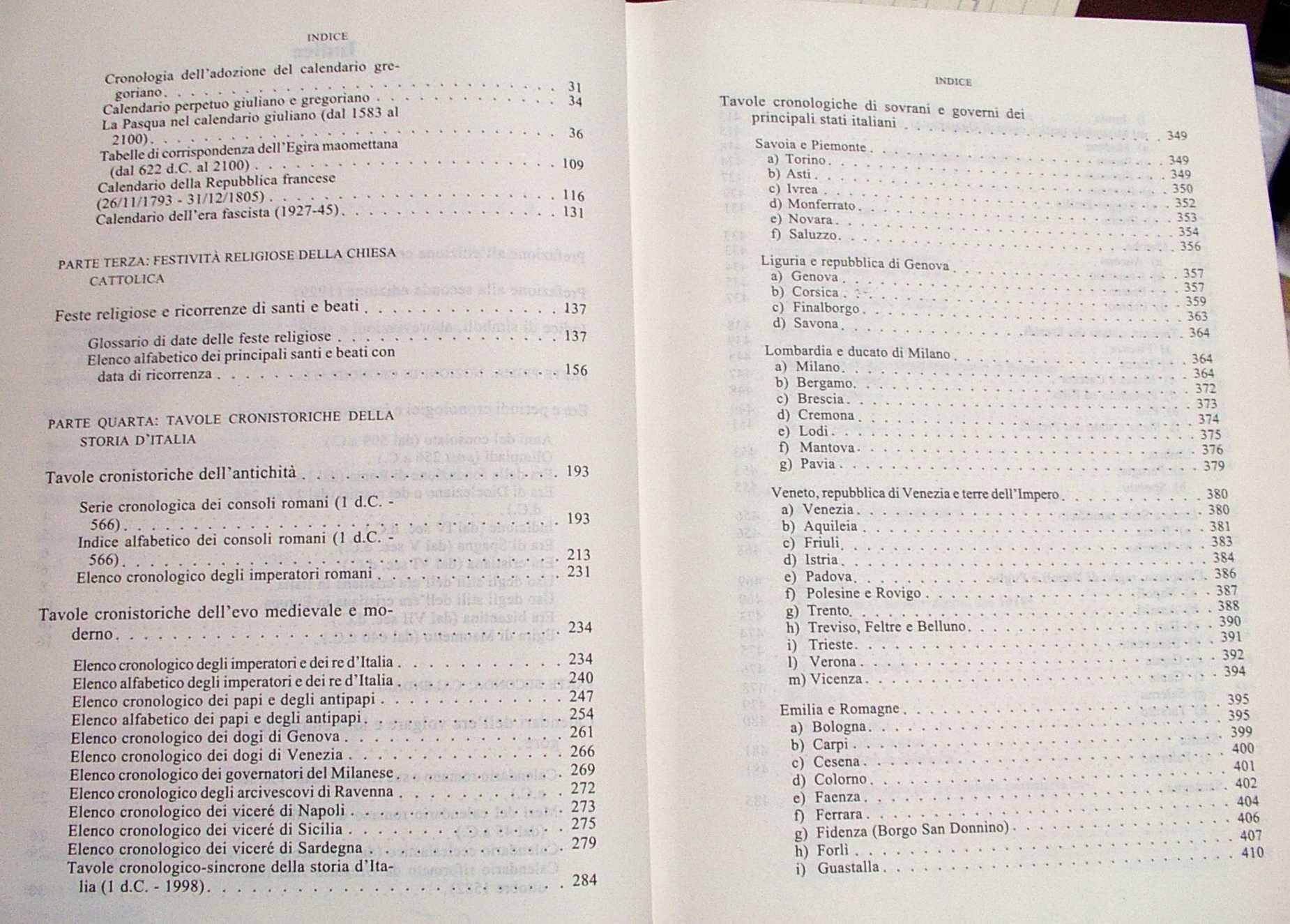CRONOLOGIA Cronografia E Calendario Perpetuo - Adriano Cappelli
