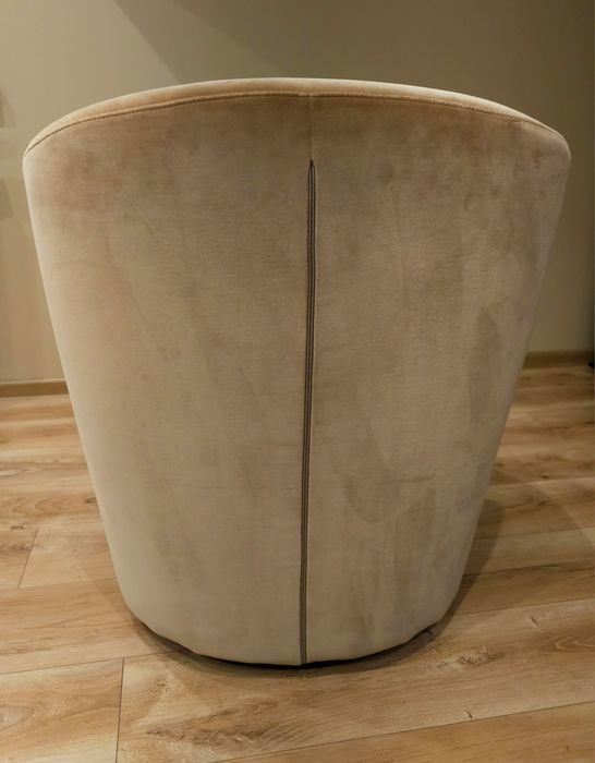 Fotel Stockholm Ikea obrotowy beżowy