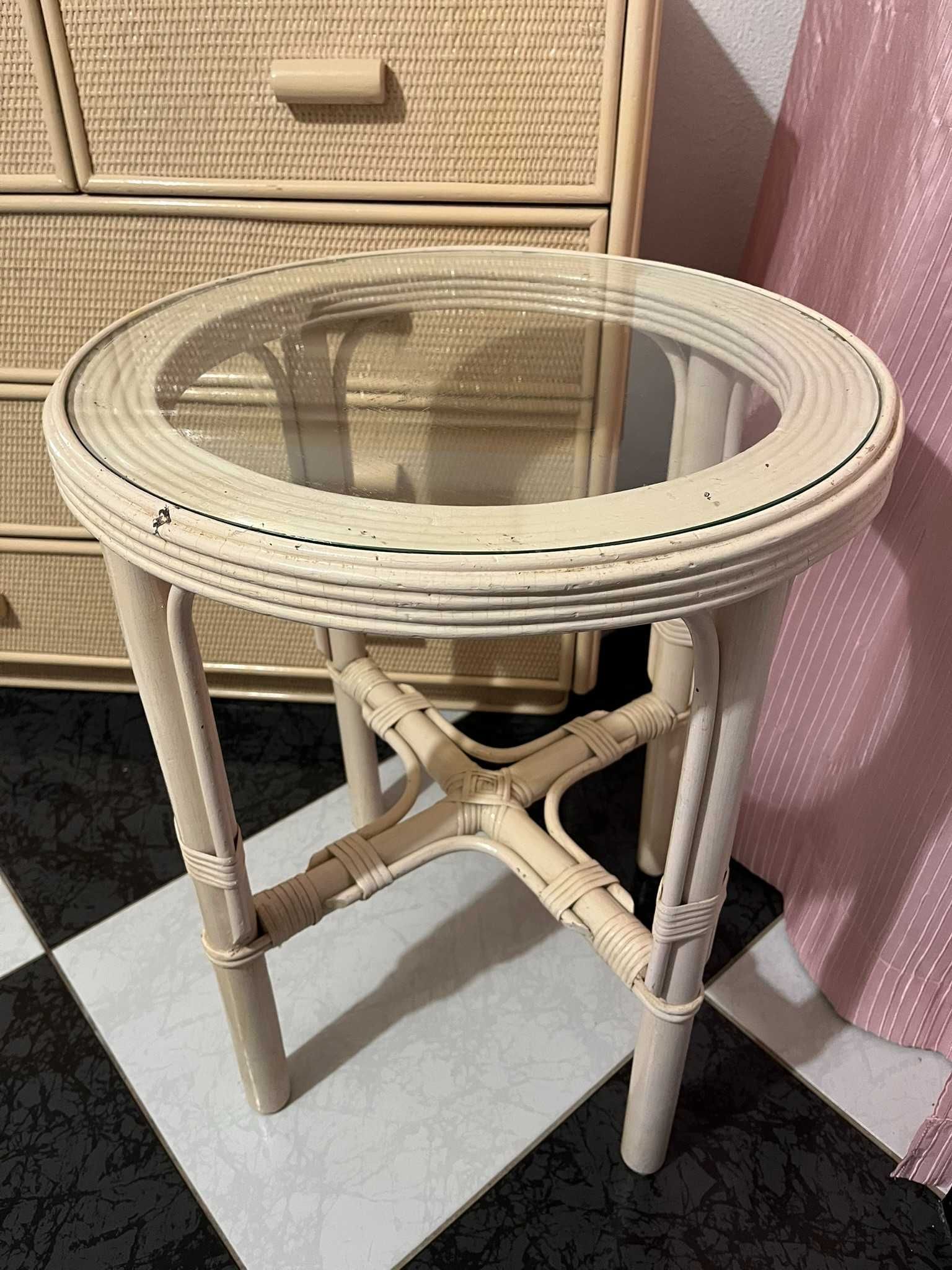 Conjunto quarto - cómoda + espelho + 2 mesas cabeceira