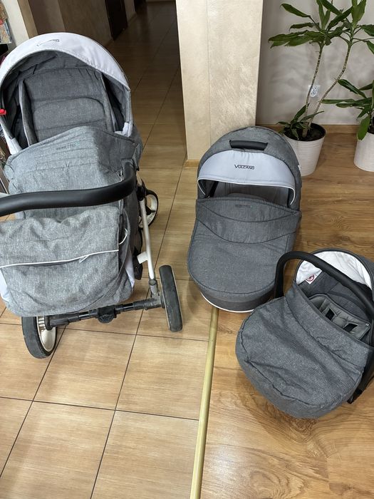 Wózek Bebetto Vulcano 3w1