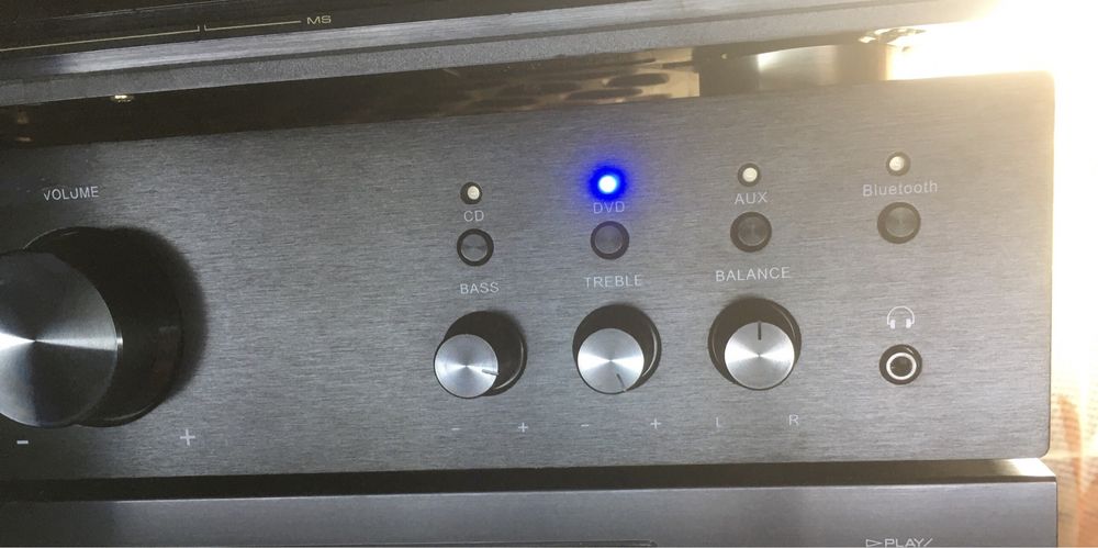 Auna AV2-CD508 - Підсилювач HiFi (125 Вт), пікова - 600 Вт (Німеччина)