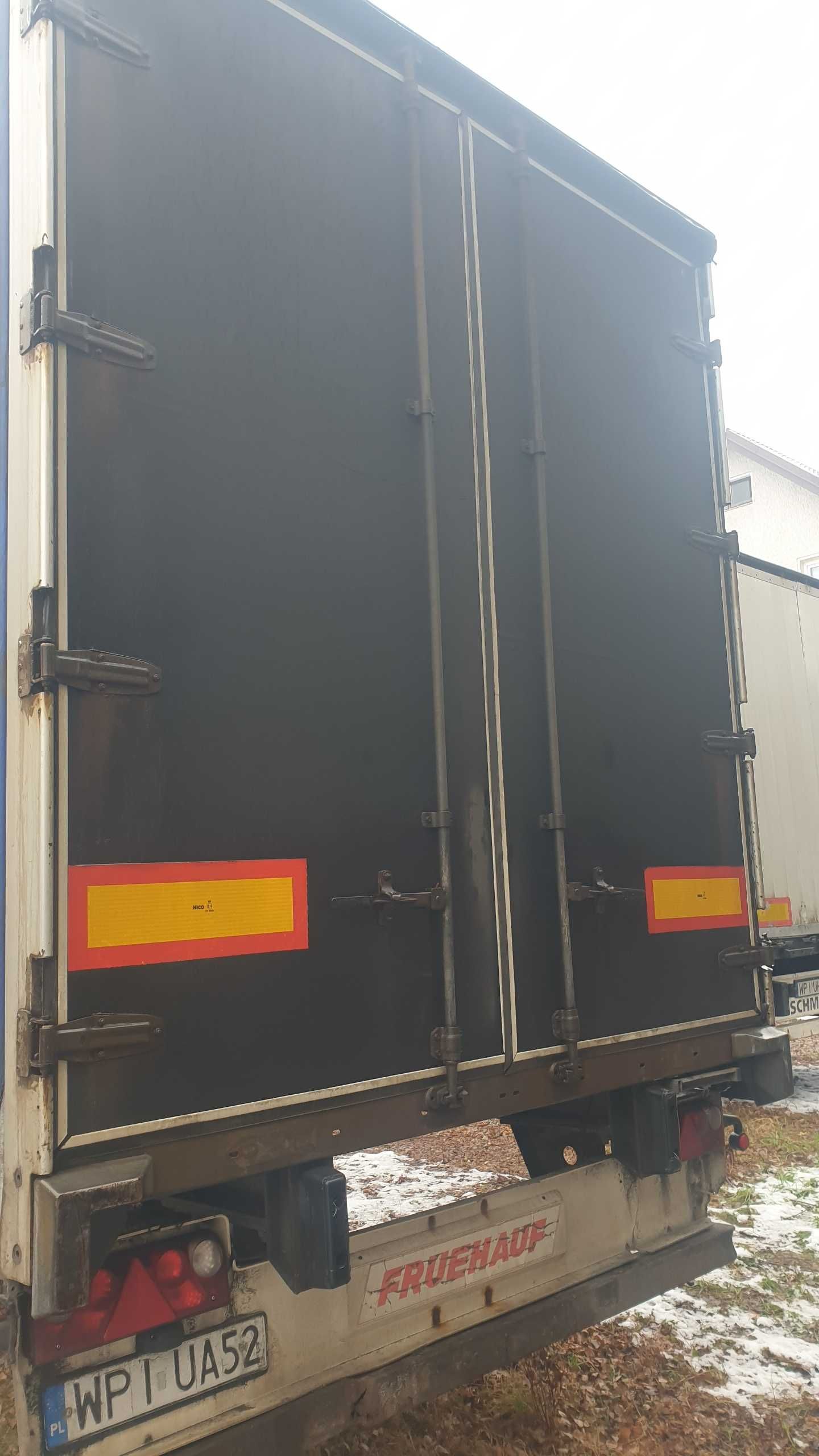 Naczepa FRUEHAUF osie SAF ocynk