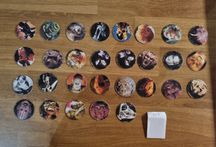 Horror Caps tazo Leaf - pełen komplet 28/28 + 1 gratis