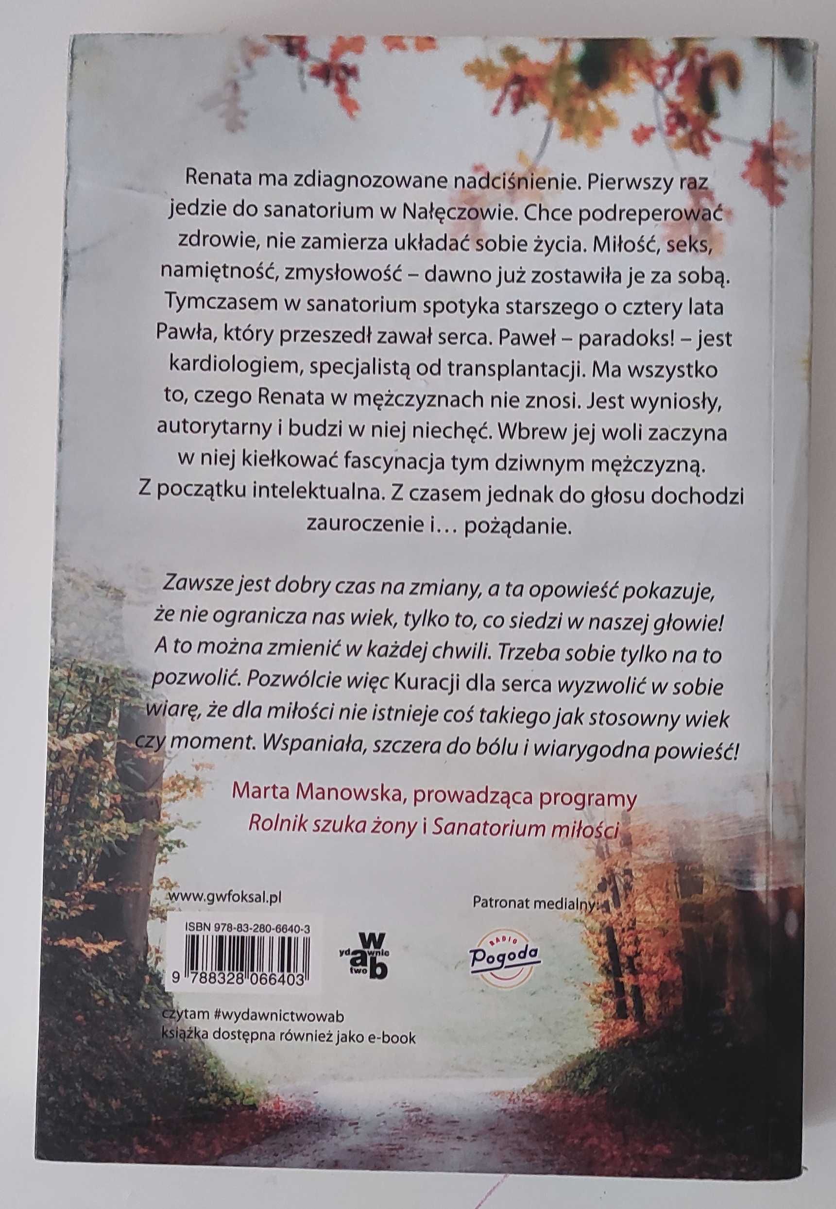 Kuracja dla serca - Agnieszka Szacka