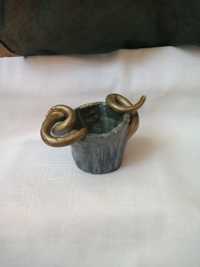 Ceramiczna, ręcznie wykonana osłonka