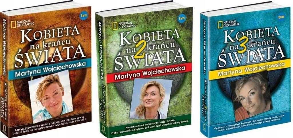 Kobieta na krańcu świata Martyna Wojciechowska zestaw 3w1