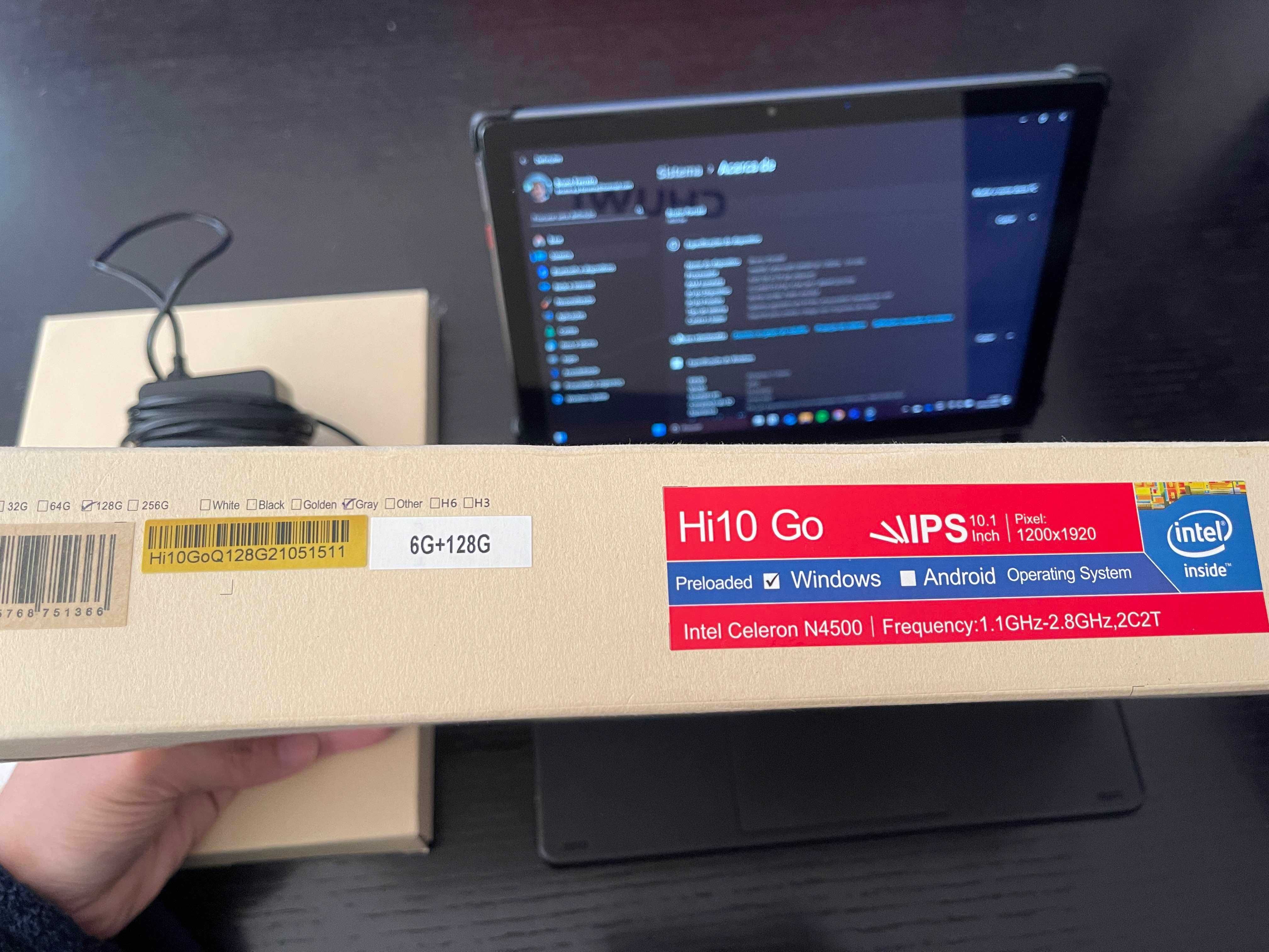 Tablet/Pc Windows Chuwi Hi10 Go