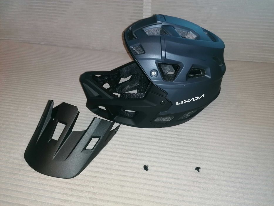 Nowy kask na rower, hulajnogę, skuter - Full Face rozmiar M 55-58 cm