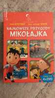 Najnowsze przygody Mikołajka dvd 1-4